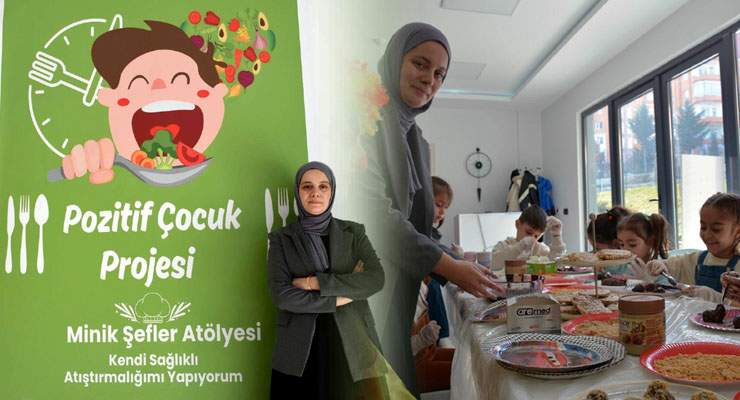 Zile Belediyesi’nden çocuklara özel “Minik Şefler Atölyesi”