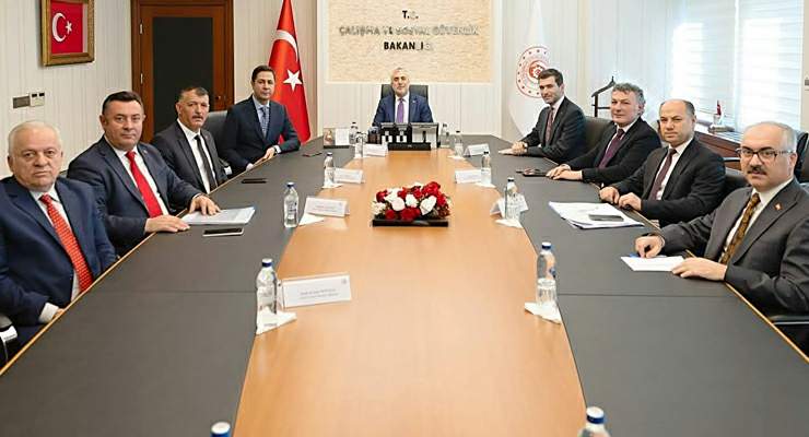 Tokatlı Başkanlardan, Bakan Işıkhan’a ziyaret