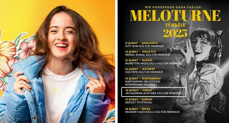Pop müziğin genç yeteneği Melis Fis Tokat’a geliyor