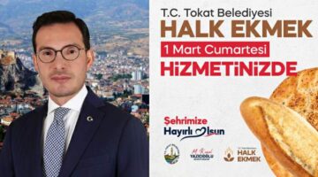 Tokat Belediyesi’nden “Halk Ekmek” hizmeti hayata geçiriliyor