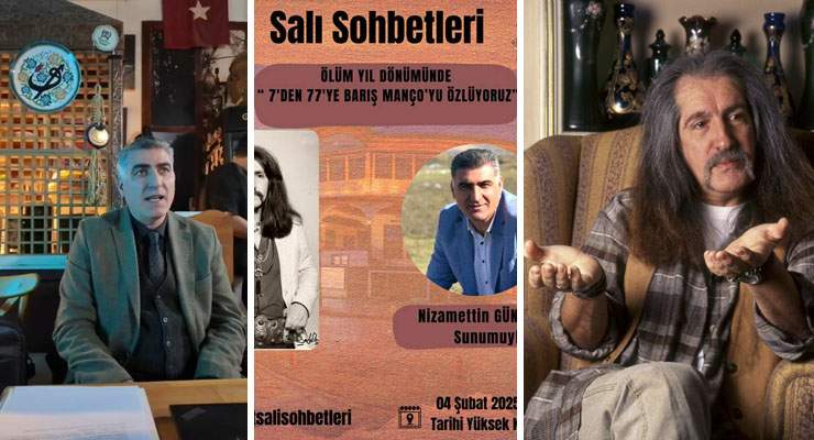 Bu hafta Salı Sohbetleri’nde “Barış Manço” yad edildi