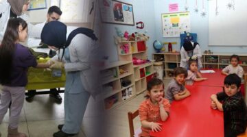 “Okullarda Hijyen, Çocuklarda Heyecan” projesinin yeni durağı “Çat Kasabası”