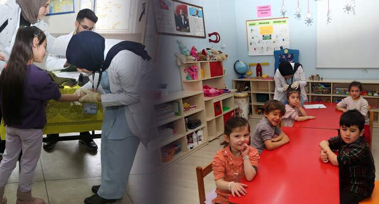 “Okullarda Hijyen, Çocuklarda Heyecan” projesinin yeni durağı “Çat Kasabası”
