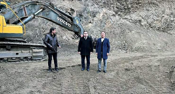 Erbaa’da Kale-Narlıdere Baraj Yolu’nun 8 kilometrelik kısmı tamamlandı
