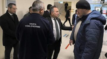 Rektör Fatih Yılmaz, Tedavi gören hastalara moral verdi