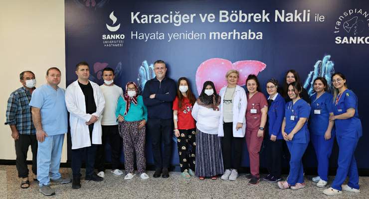 Sanko Üniversitesi Hastanesi’nde, 3 hasta kadavradan böbrek nakliyle yaşama yeniden tutundu
