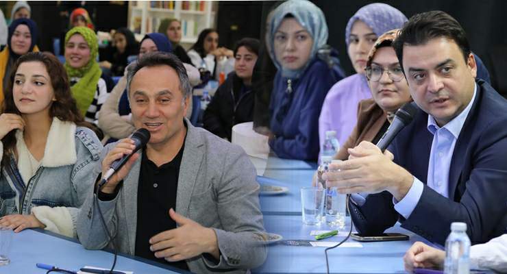 Rektör ve öğrencileri, eğitim, gelecek ve yeni imkânları masaya yatırdı