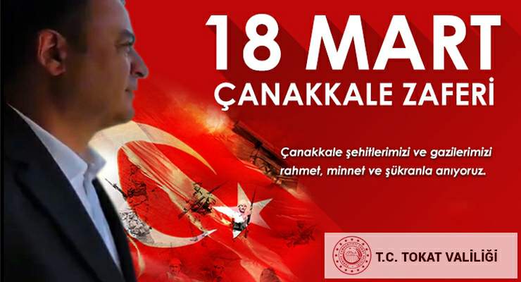 Vali Köklü’nün “18 Mart Çanakkale Zaferi ve Şehitleri Anma Günü” mesajı