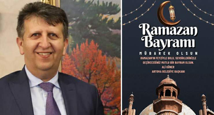 Başkan Ali Güner’in Ramazan Bayramı mesajı