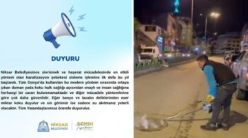Niksar Belediyesi, Yaza hazırlık çalışmalarını başlattı