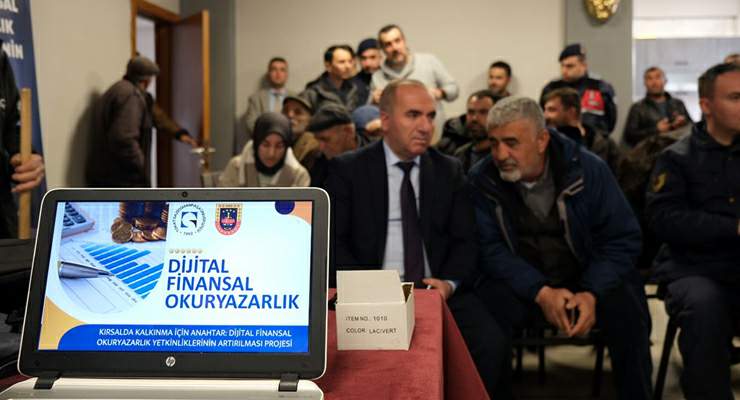 Kırsalda “Dijital Finans Eğitimi” hız kesmeden devam ediyor