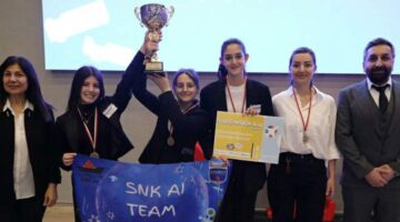 Sanko Okulları “Yapay Zeka” dünya finallerinde