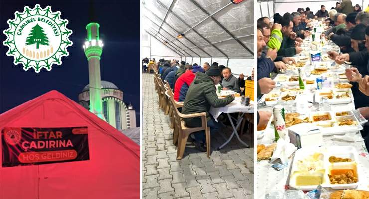 Ramazan’da Çamlıbel farkı, 200 kişilik “İftar Sofrası” herkese açık
