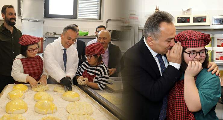 TOGÜ fırında, Özel öğrencilerden “Ramazan pidesi”