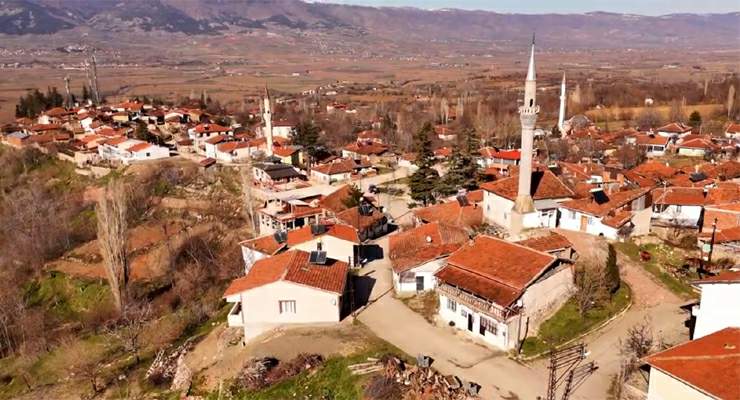 Pazar / Erkilet Mahallesi’nin kuşbakışı güzelliği