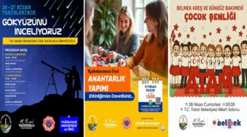 Tokat Belediyesi’nden haftasonu 3 etkinlik daha