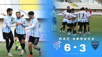 Erbaaspor, Sahasında Somaspor’u 6-3 mağlup etti