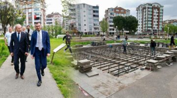Başkan Yazıcıoğlu, “Şehir parkımızı baştan sona yeniliyoruz”