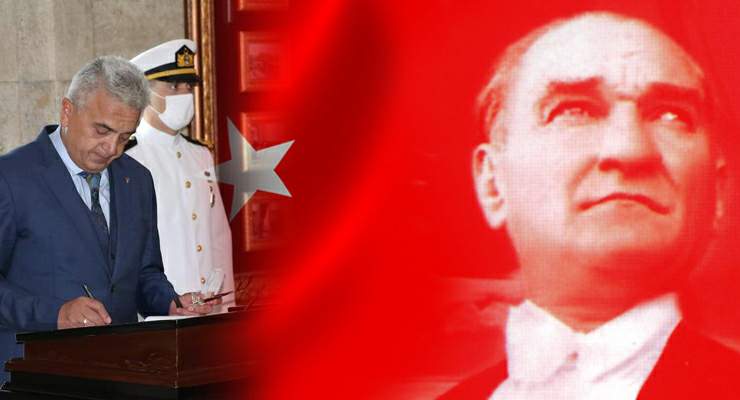 DP Genel Bşk Yrd. Süleyman Kaya ”Atatürk’ün ilkeleri tabumuz, Türk milliyetçiliği yolumuz!”