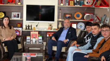 Sosyal Gençlik Kulübü’nden Başkan Sargın’a ziyaret