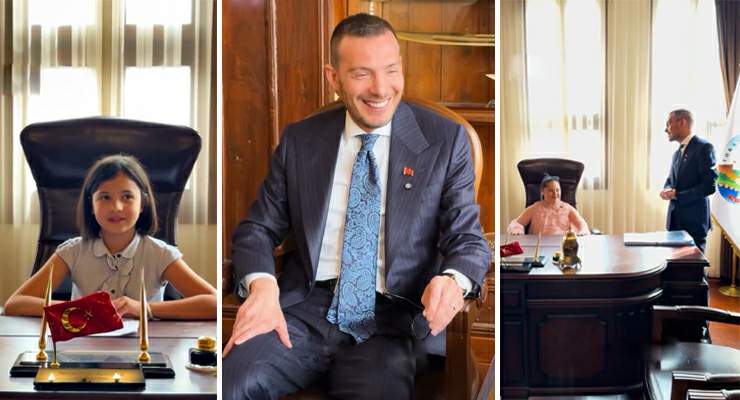 Başkan Yazıcıoğlu, Çocuklarla bir sırrını paylaştı