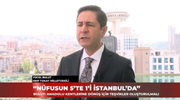 MHP’li Yücel Bulut’tan, “İstanbul’u taşımalıyız”