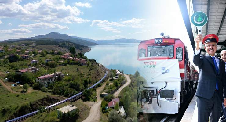 Turistik Diyarbakır Ekspresi yeni sezonun ilk seferine çıktı