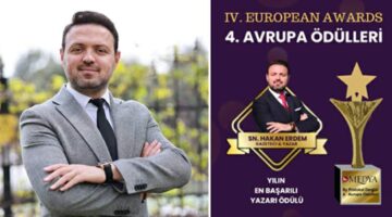 Yazar Hakan Erdem’e “Yılın En İyi Yazarı” ödülü