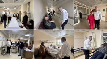 Başkan Tepebaşı’ndan, Niksar Devlet Hastanesi’ne bayram ziyareti