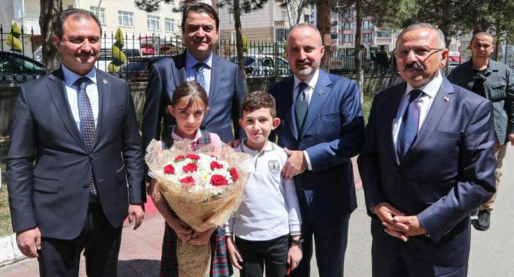 İçişleri Bakan Yrd. Bülent Turan, Tokat’ta incelemelerde bulundu