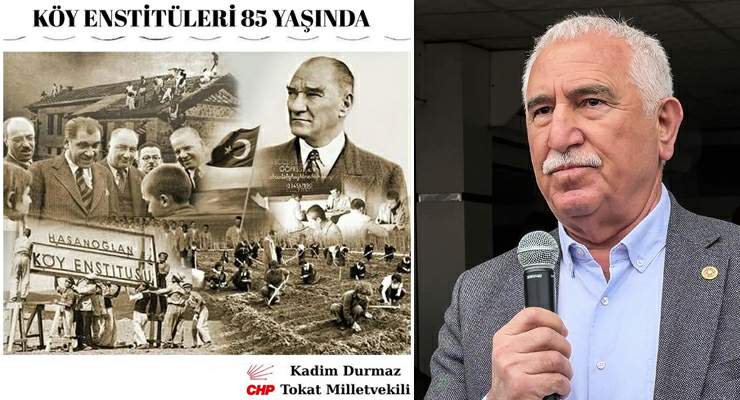 Kadim Durmaz, ‘Köy Enstitülerinin 85. Kuruluş Yılı’nı basın açıklaması ile kutladı
