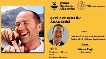 Sümer Ezgü, ‘Şehir ve Kültür Akademisi’ne konuk olacak