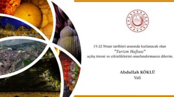 Turizm Haftası’nın 48. yılı coşkuyla kutlanacak