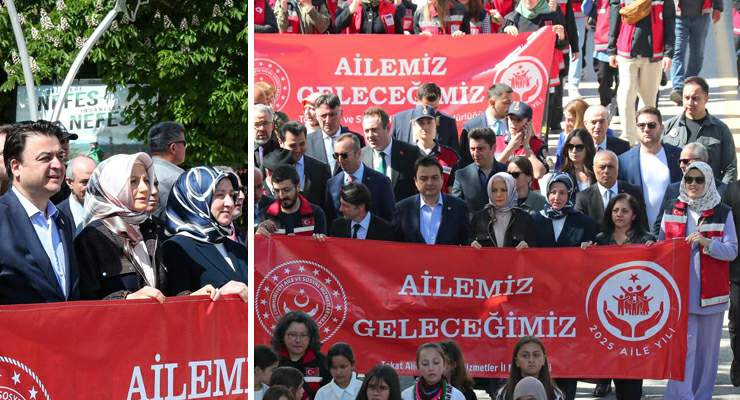 Tokat’ta “Aile Yürüyüşü” gerçekleştirildi