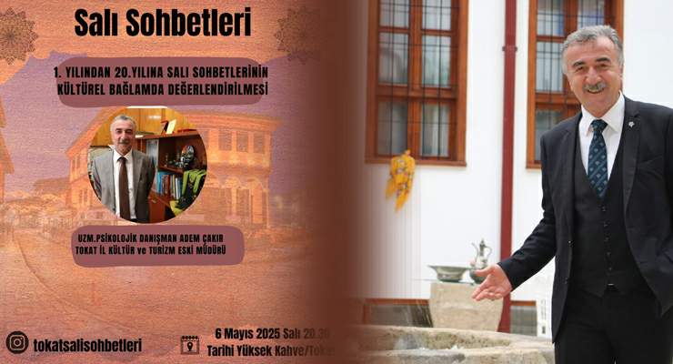 Salı Sohbetleri’nde bu hafta “Salı Sohbetleri” konuşulacak