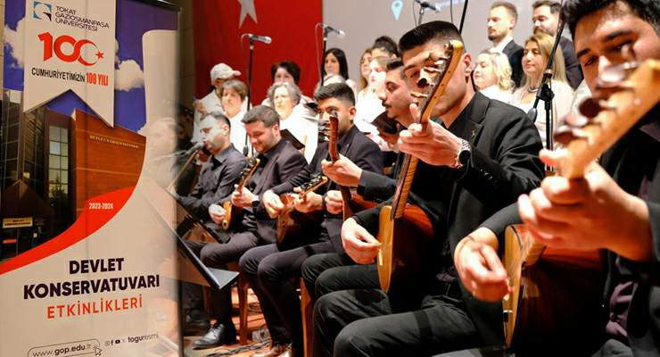 TOGÜ’de, THM “Ezgilerle Anadolu” rüzgârı esti