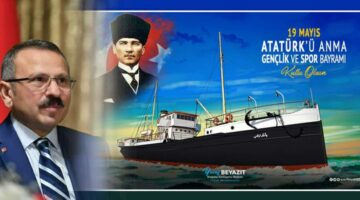 Yusuf Beyazıt’tan, “19 Mayıs Atatürk’ü Anma, Gençlik ve Spor Bayramı” mesajı