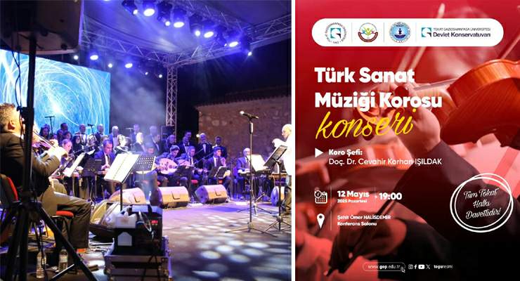 TOGÜ’de 12 Mayıs’ta “Türk Sanat Müziği” etkinliği