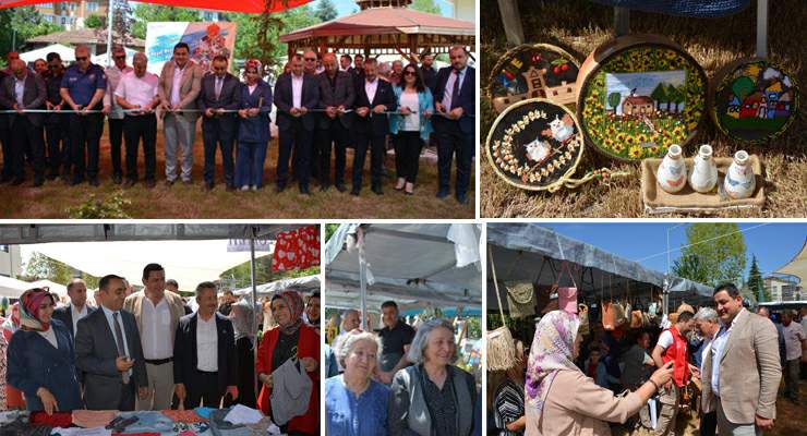 Zile Halk Eğitimi Merkezi Müdürlüğü’nden “El Sanatları Sergisi”