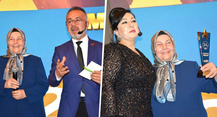 Müfide Ersoy “Yılın Başarılı Kültür Elçisi” ödülünü aldı