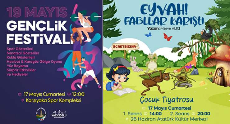 Tokat Belediyesi’nden 2 güzel etkinlik