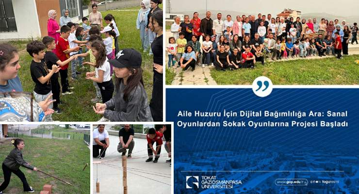 TOGÜ’den “Sanal Oyunlardan Sokak Oyunlarına” geçiş projesi