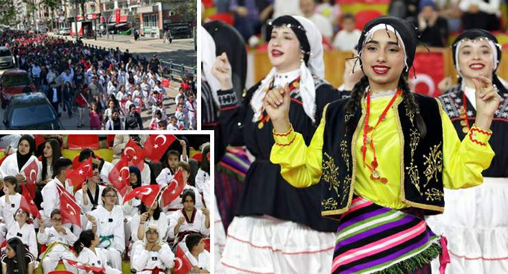 Tokat’ta “19 Mayıs Atatürk’ü Anma, Gençlik ve Spor Bayramı” kutlamaları