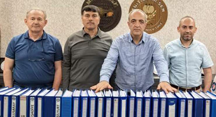 Tokat Memursen öncülüğünde “TBMM’ye 12500 Dilekçe”