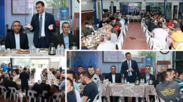 Başkan Yazıcıoğlu, Sanayi esnafının sorunlarını dinledi