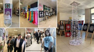 Zile Şehit Ümit Günel Ortaokulu’nda sanat rüzgarları esti