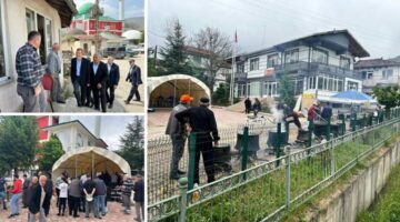 Mustafa Arslan, Güryıldız’da Mera-Park Sahası’nda incelemeler yaptı
