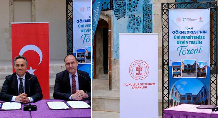 Gökmedrese artık TOGÜ’nün “Kültür ve Bilim Merkezi” oldu