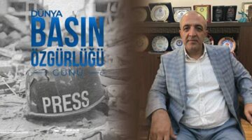 Başkan Ceylan’dan “3 Mayıs Dünya Basın Özgürlüğü” günü mesajı