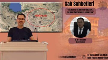 Salı Sohbetleri’nin bu haftaki konuğu “Muhammet Arif Horasan”